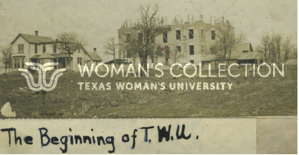 Image 6. The Old Main Building under construction.